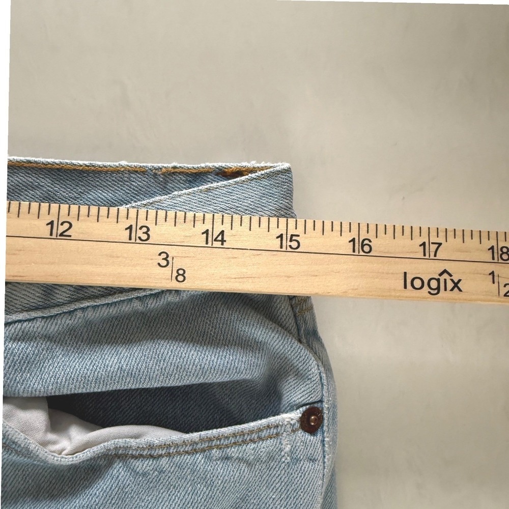 Vintage Y2K GAP Jeans Womens Modern Flare Low Rise Light Wash Denim Size 6 USA - Picture 7 of 11